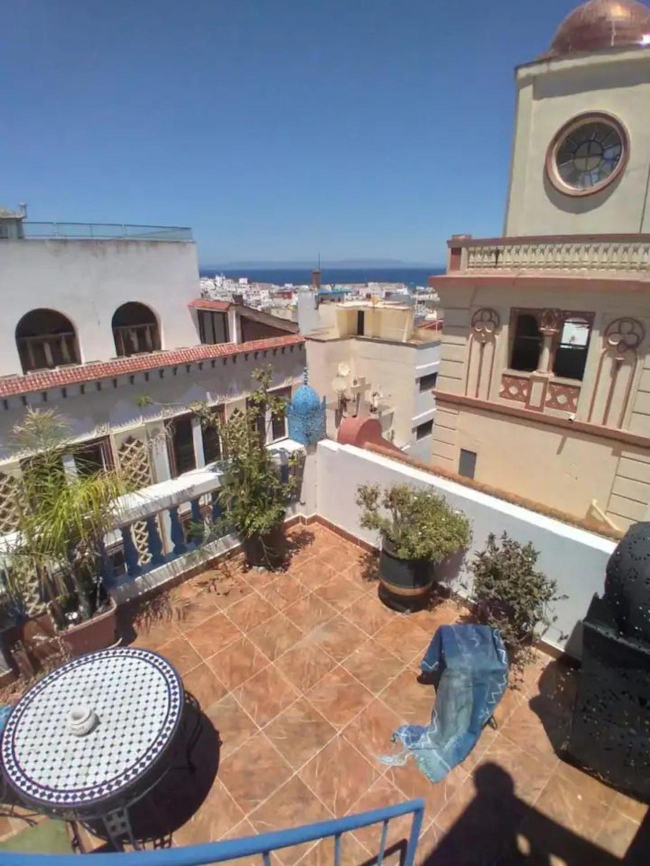 Tangier Medina Roof Top Apartment With Ocean Views エクステリア 写真
