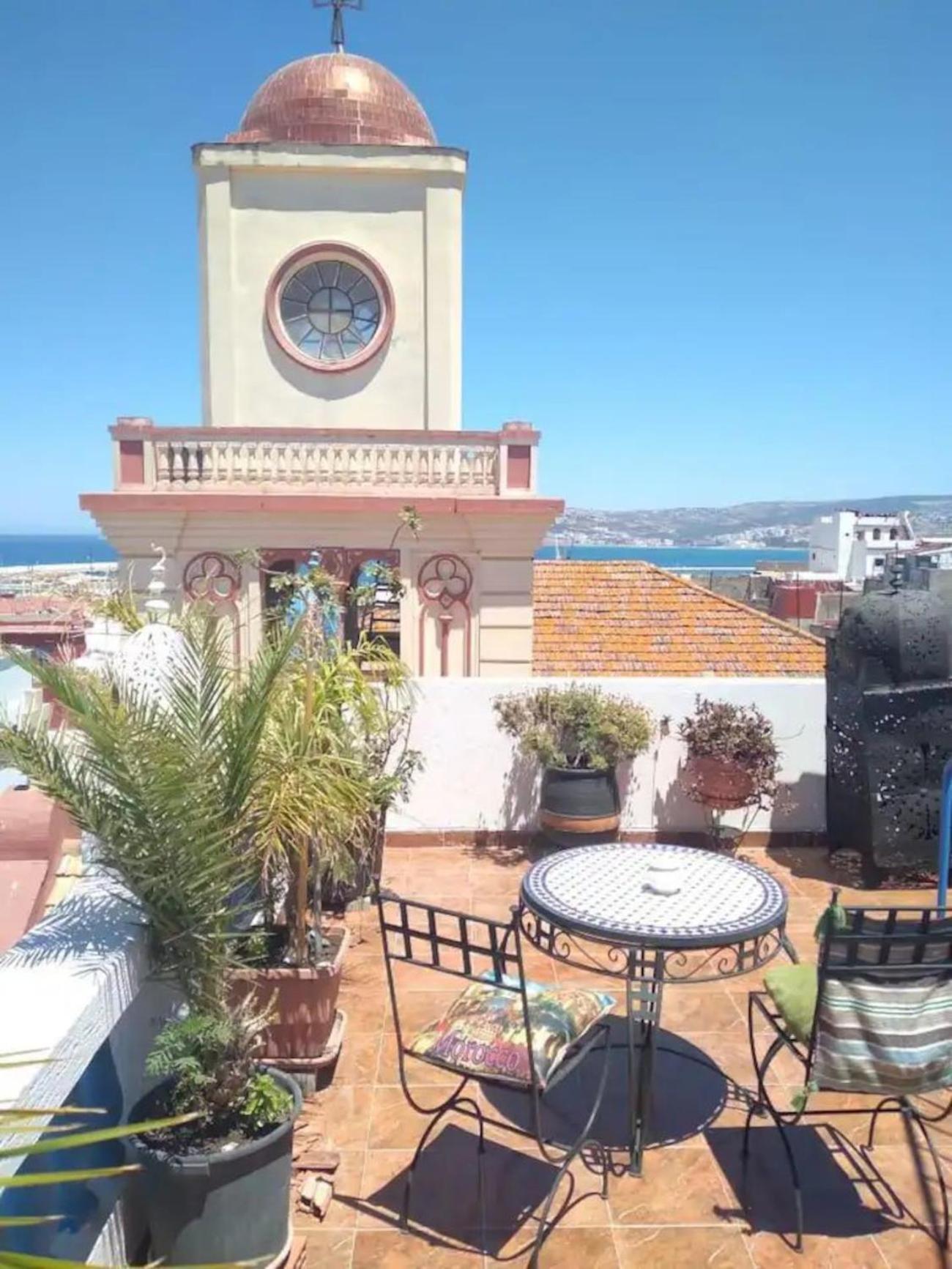 Tangier Medina Roof Top Apartment With Ocean Views エクステリア 写真