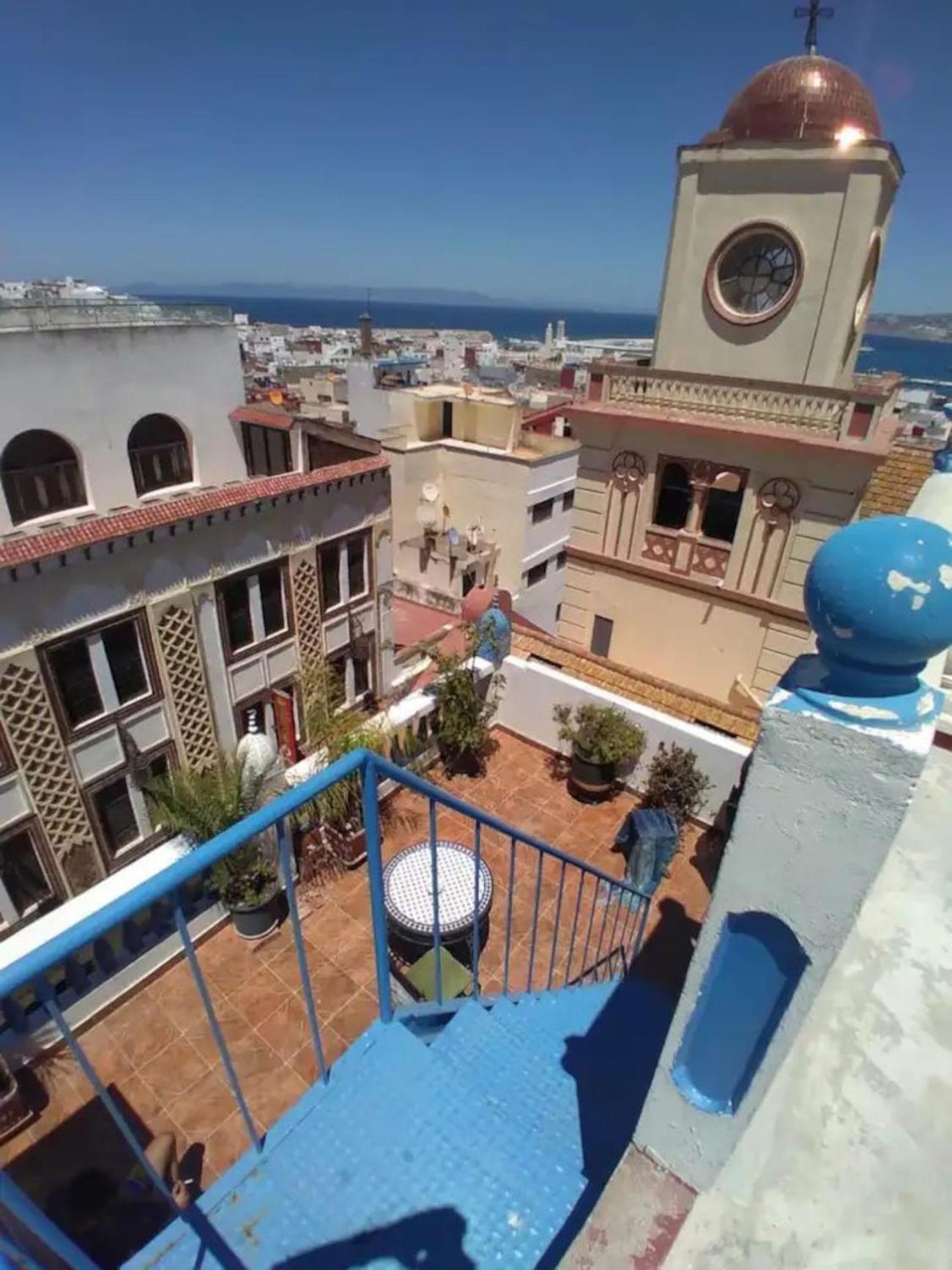 Tangier Medina Roof Top Apartment With Ocean Views エクステリア 写真